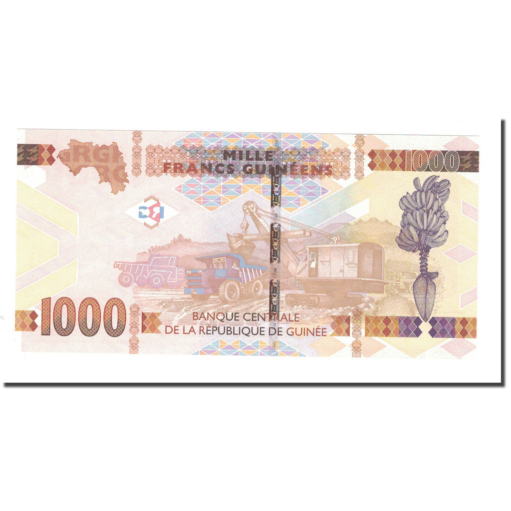 Banconote, Guinea, 1000 Francs, 2015, FDS