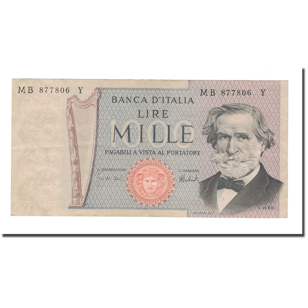 Banknote, Italy, 1000 Lire, 1973, 1973-02-15, KM:101c, AU(50-53)