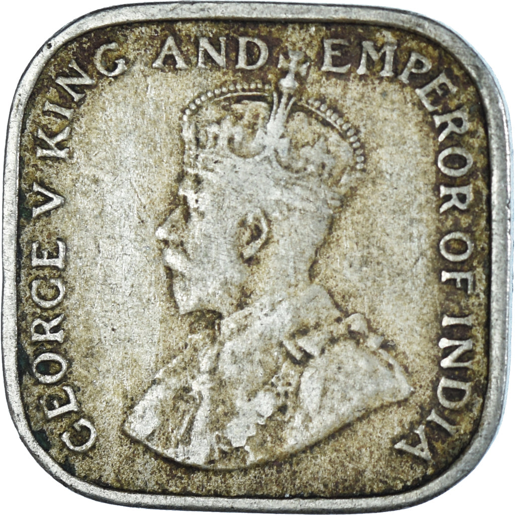 Munten, Ceylon, 5 Cents, 1920