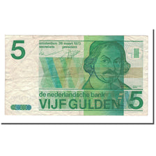 Biljet, Nederland, 5 Gulden, 1973, 1973-03-28, KM:95a, TB