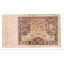 Banknote, Poland, 100 Zlotych, 1932, 1932-06-02, KM:74a, VF(20-25)