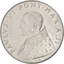 VATICAN CITY, 100 Lire, 1964, Roma, KM #82.2, AU(55-58), Stainless Steel,...