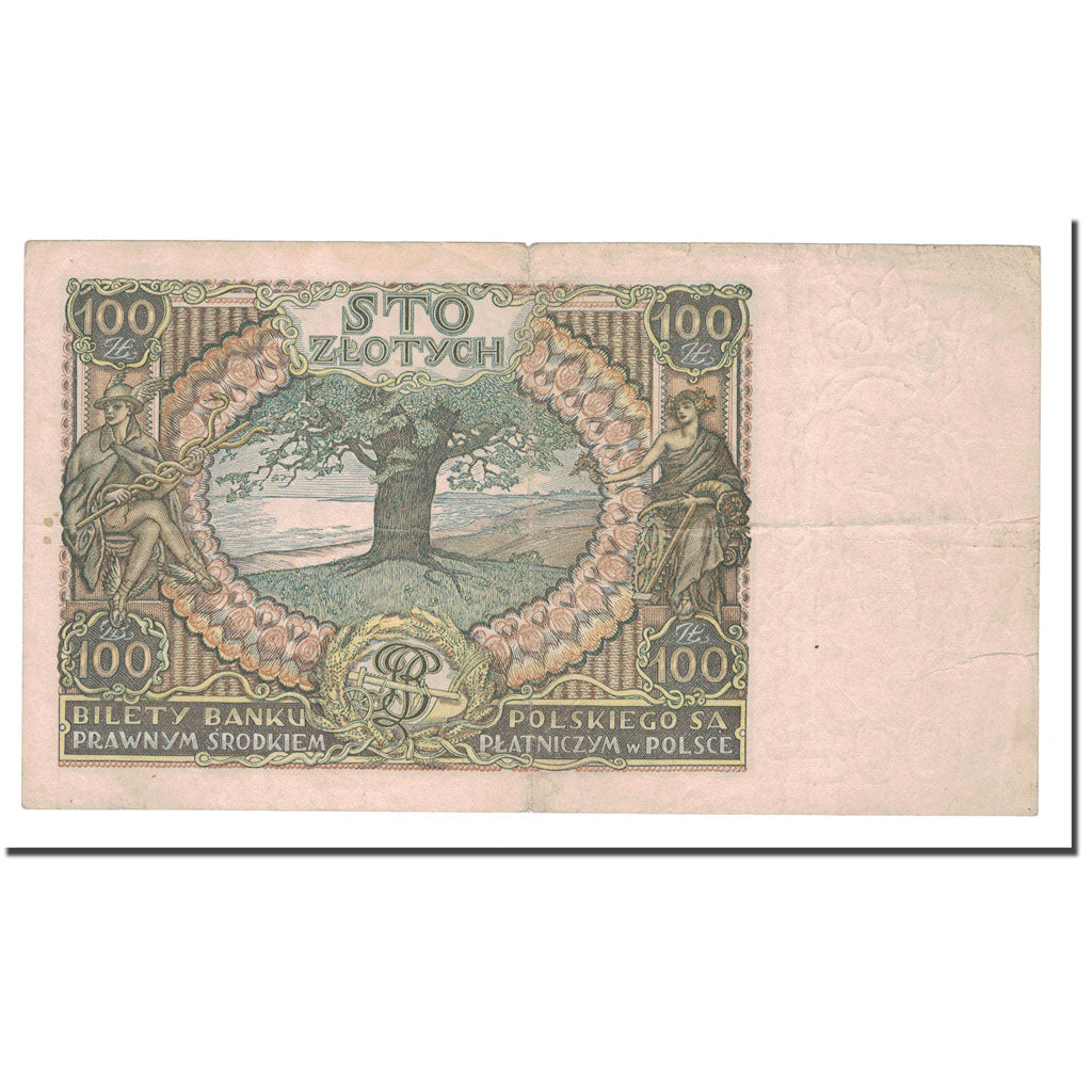 Banknote, Poland, 100 Zlotych, 1934, 1934-11-09, KM:75a, EF(40-45)