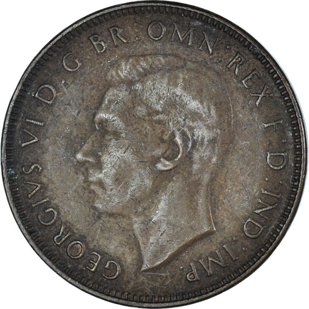 Munten, Australië, 1/2 Penny, 1941