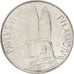 VATICAN CITY, 100 Lire, 1966, Roma, KM #90, EF(40-45), Stainless Steel, 27.75,..
