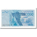 Banconote, Stati dell'Africa occidentale, 2000 Francs, 2003, KM:116Aa, MB