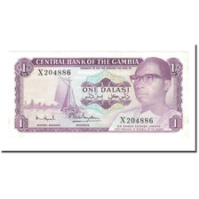 Banknote, The Gambia, 1 Dalasi, KM:4g, AU(55-58)