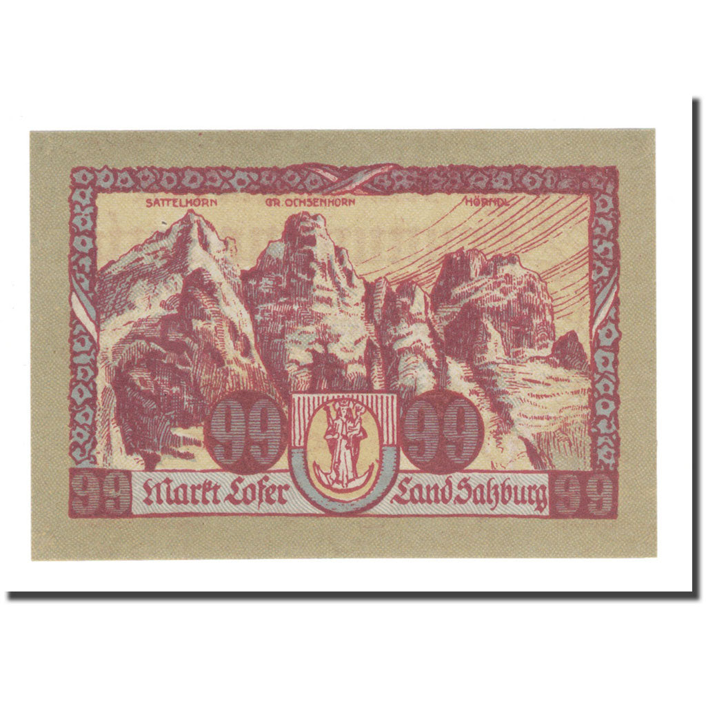 Banconote, Austria, 99 Heller, 1921, 1921-1-31, FDS