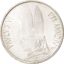 VATICAN CITY, 500 Lire, 1966, KM #91, MS(63), Silver, 29.3, 10.98