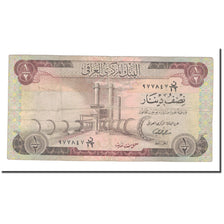 Banknote, Iraq, 1/2 Dinar, Undated (1973), KM:62, VF(20-25)
