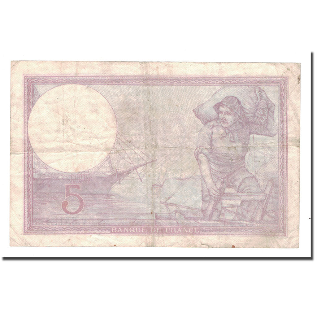 Francja, 5 Francs, 1933, 1933-05-18, VF(30-35), Fayette:3.17, KM:72e