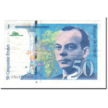 França, 50 Francs, 1994, EF(40-45), Fayette:73.1a, KM:157Ab