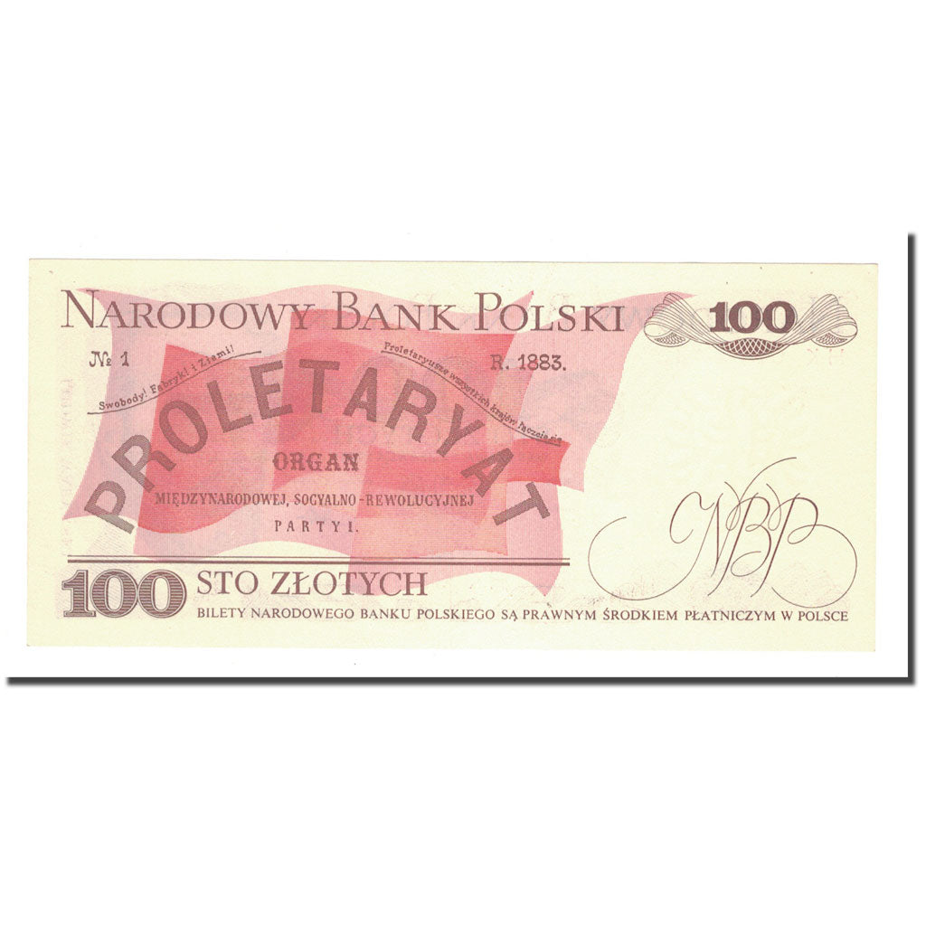 Banknote, Poland, 100 Zlotych, 1982, 1982-06-01, KM:143d, UNC(65-70)