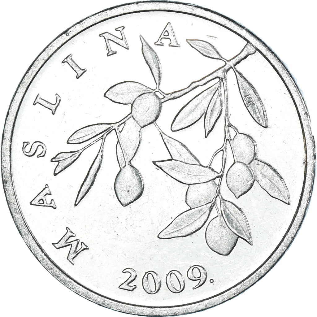 Moeda, Croácia, 20 Lipa, 2009