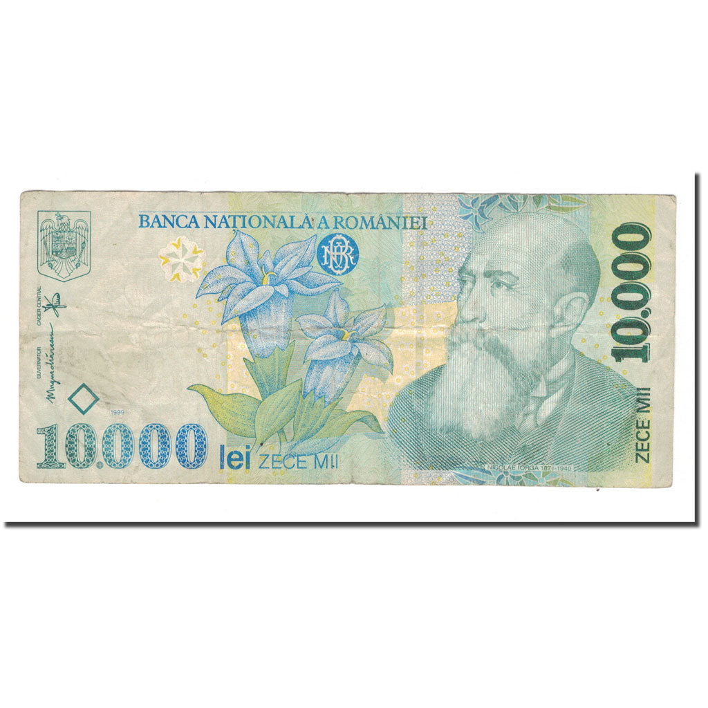 Banknote, Romania, 10,000 Lei, KM:108a, F(12-15)
