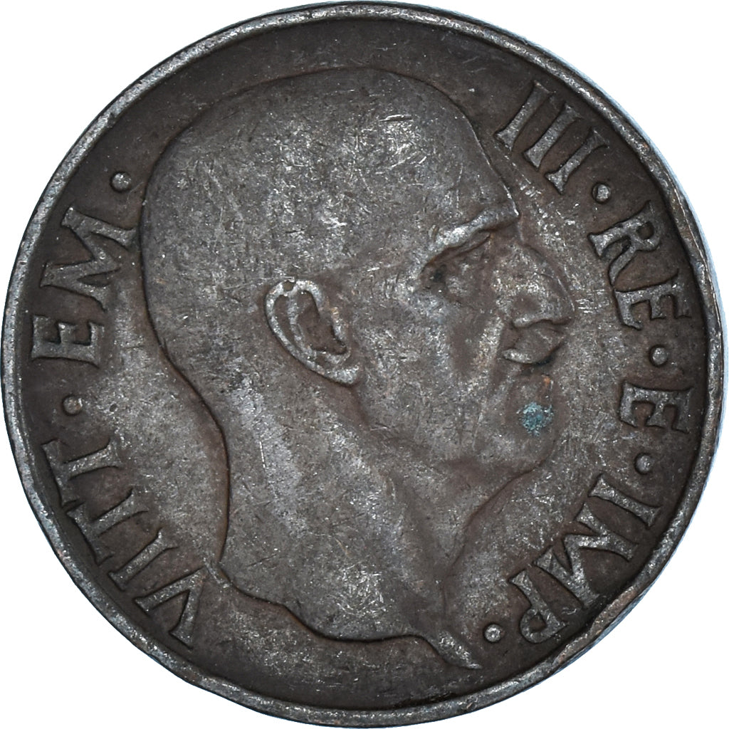 Moeda, Itália, 5 Centesimi, 1938