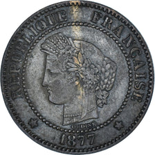 Coin, France, 2 Centimes, 1877