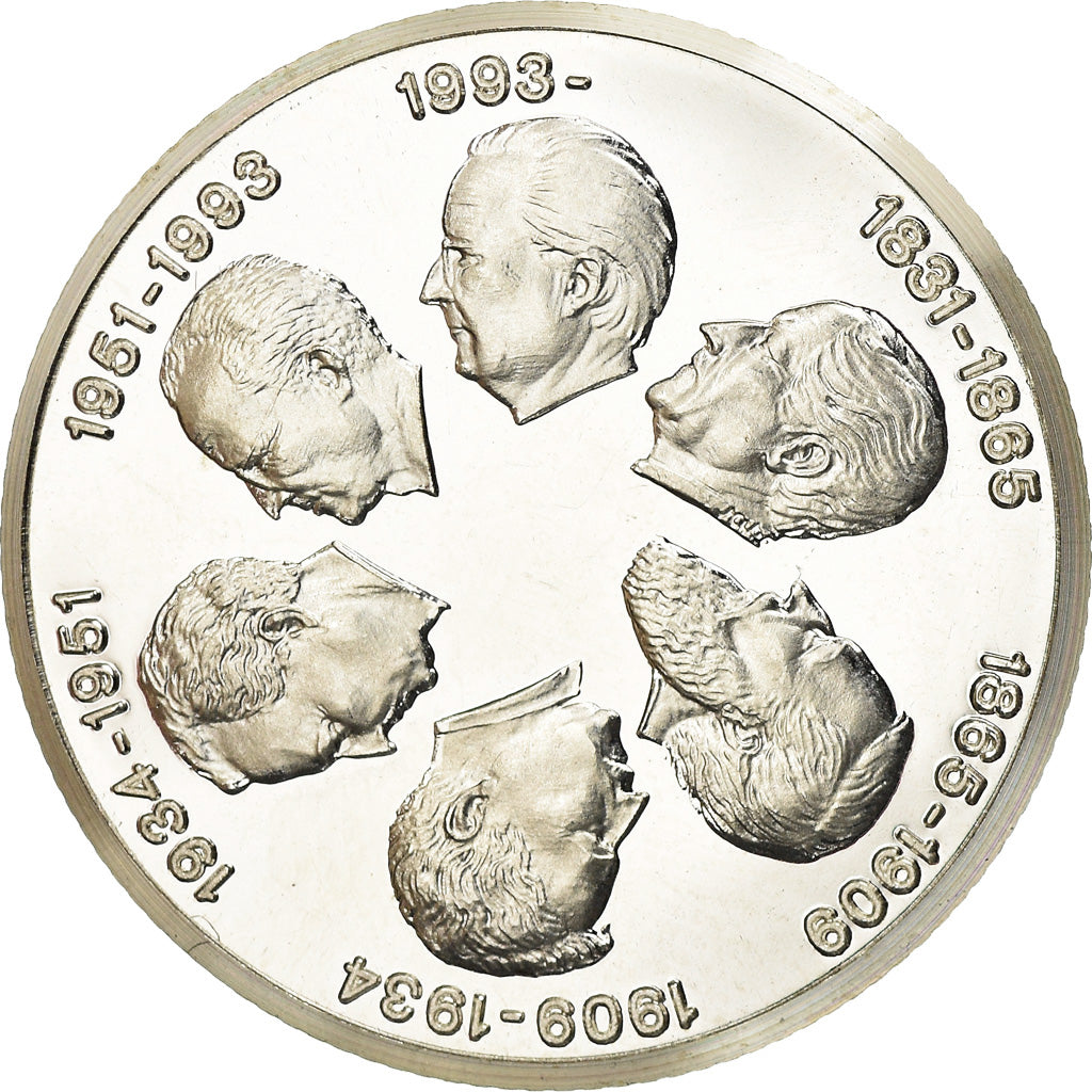 Belgique, Médaille, les Rois, Politics, Society, War, 1993, Jake, SPL, Argent