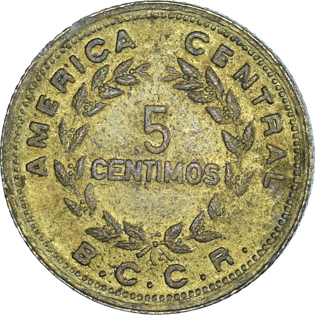 Monnaie, Costa Rica, 5 Centimos, 1979