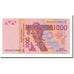 Banknote, West African States, 1000 Francs, 2003, KM:715Ka, AU(50-53)