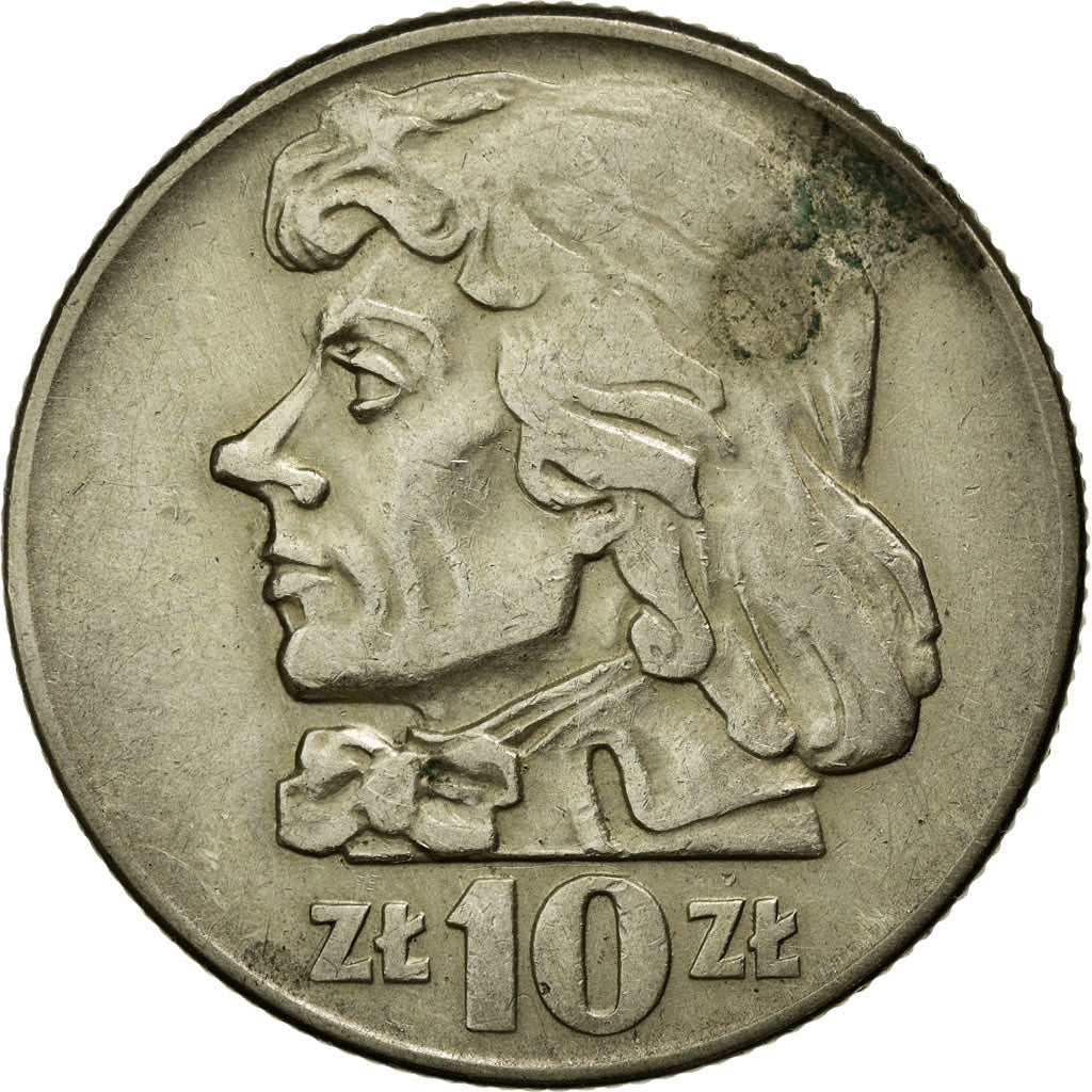 Monnaie, Pologne, 10 Zlotych, 1959, TTB, Copper-nickel, KM:50