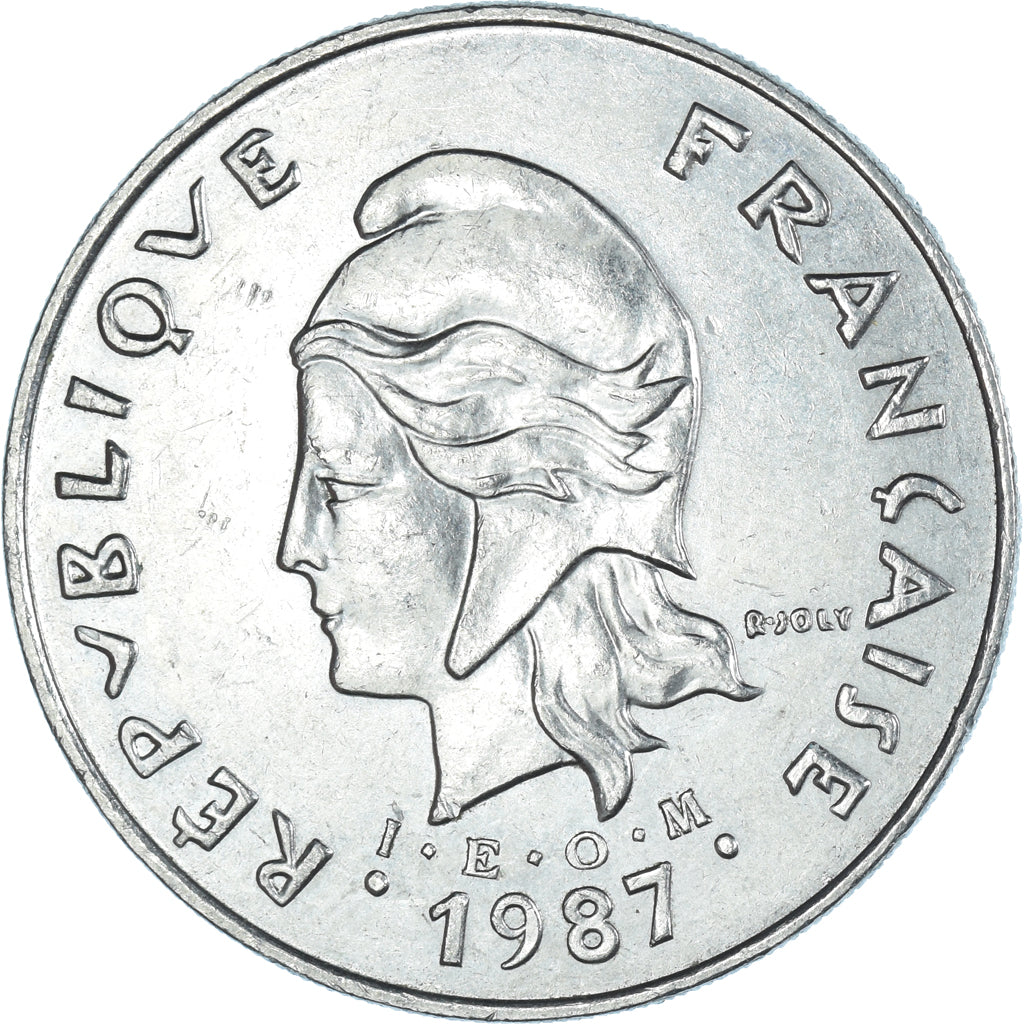 Monnaie, Nouvelle-Calédonie, 50 Francs, 1987