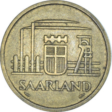 Moneda, SARRE, 50 Franken, 1954
