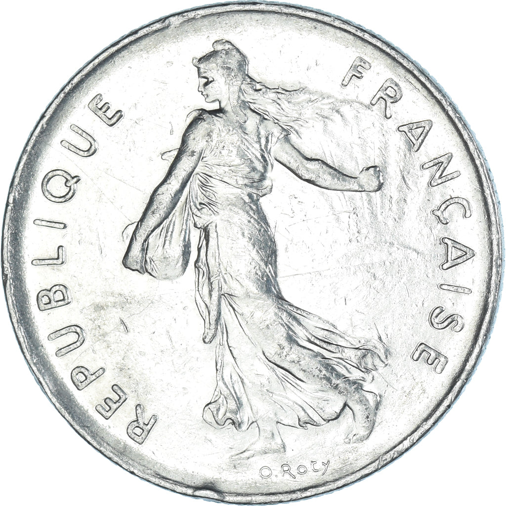 Coin, France, 5 Francs, 1977