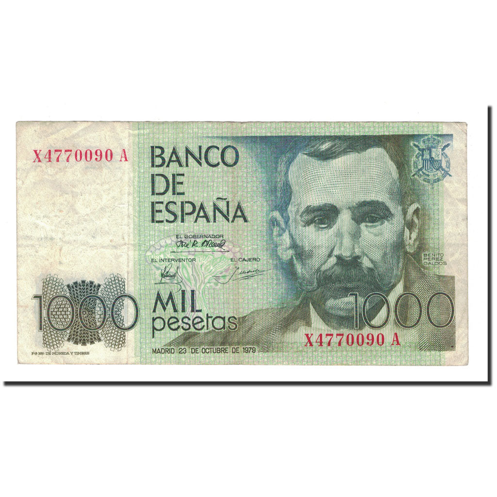 Banknote, Spain, 1000 Pesetas, 1979, 1979-10-23, KM:158, VF(30-35)