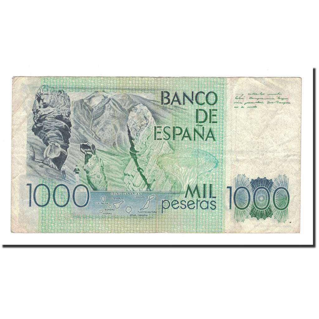 Banknote, Spain, 1000 Pesetas, 1979, 1979-10-23, KM:158, VF(30-35)