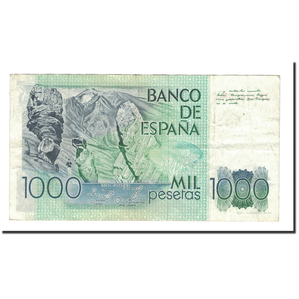 Banknote, Spain, 1000 Pesetas, 1979, 1979-10-23, KM:158, VF(30-35)