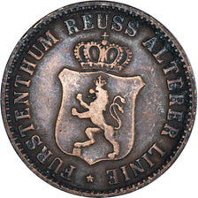 Coin, German States, 3 Pfennig, 1864