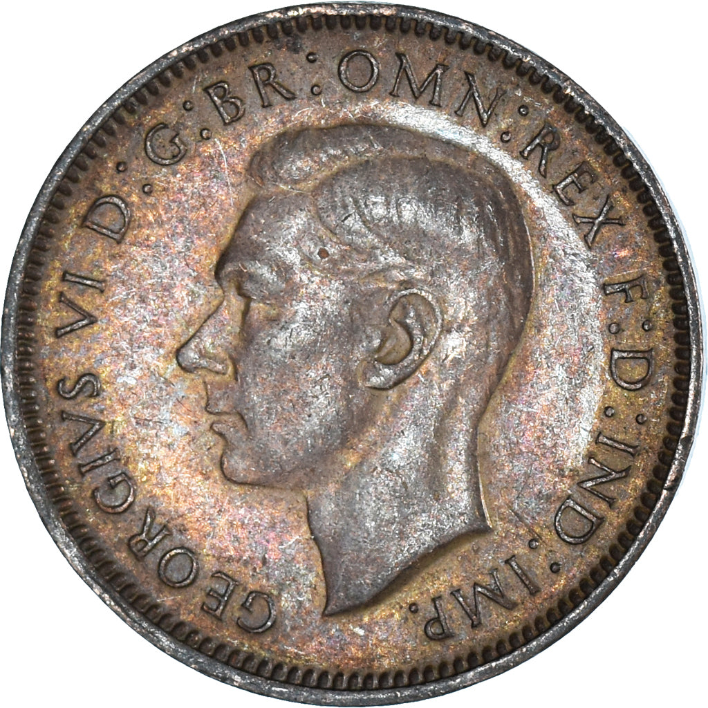 Moeda, Grã-Bretanha, Farthing, 1944