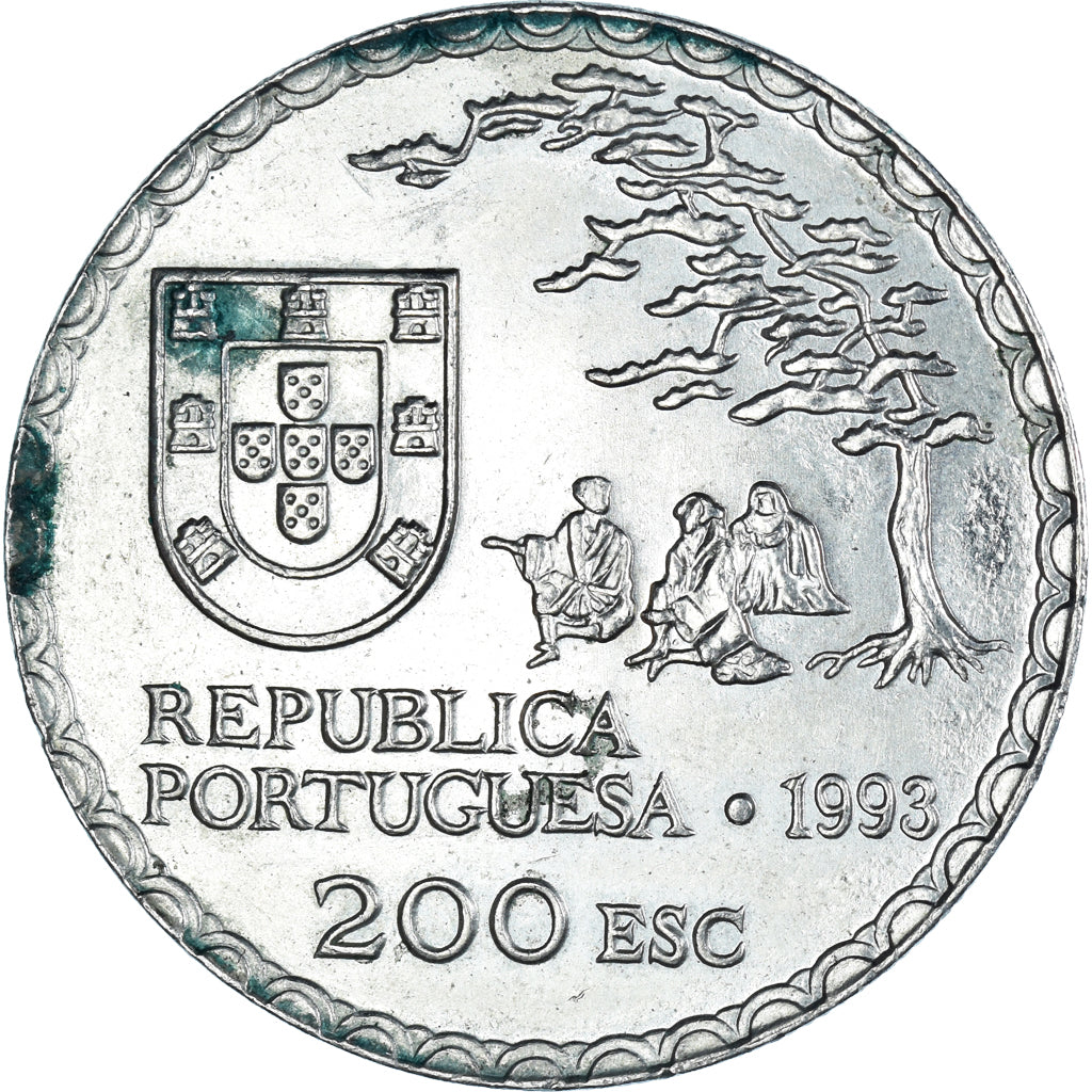 Münze, Portugal, 200 Escudos, 1993