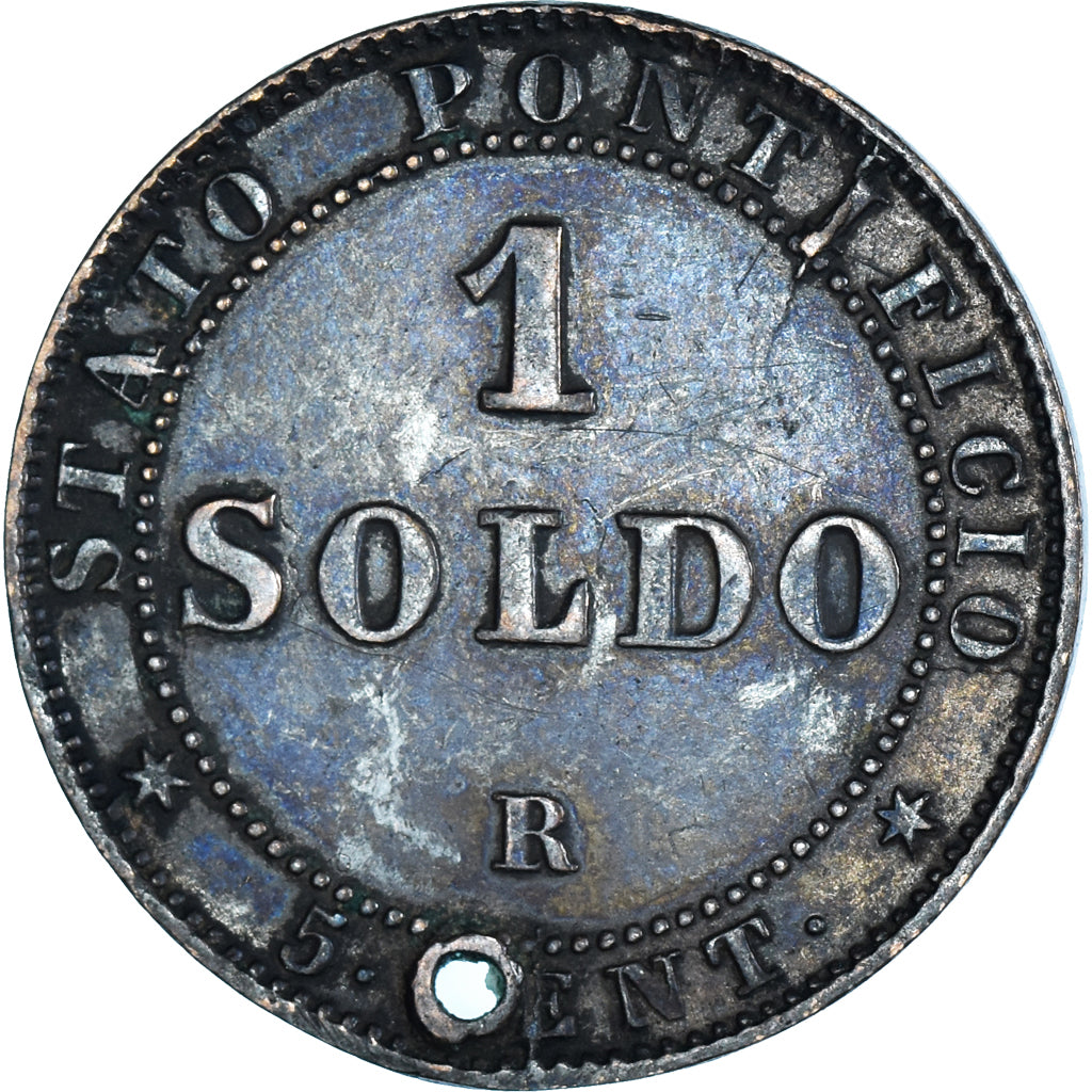 Coin, Vatican, Soldo, 1867