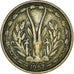 Coin, French West Africa, 25 Francs, 1957