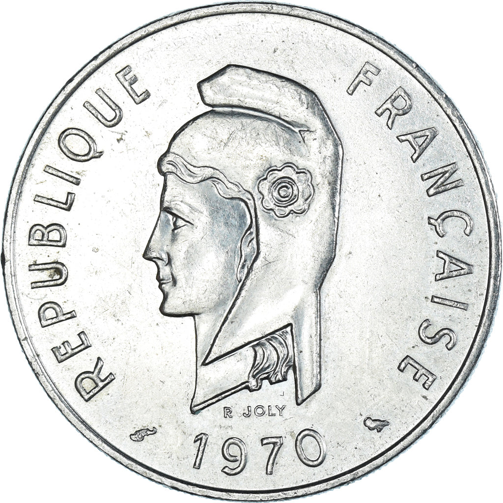 Coin, Djibouti, 100 Francs, 1970
