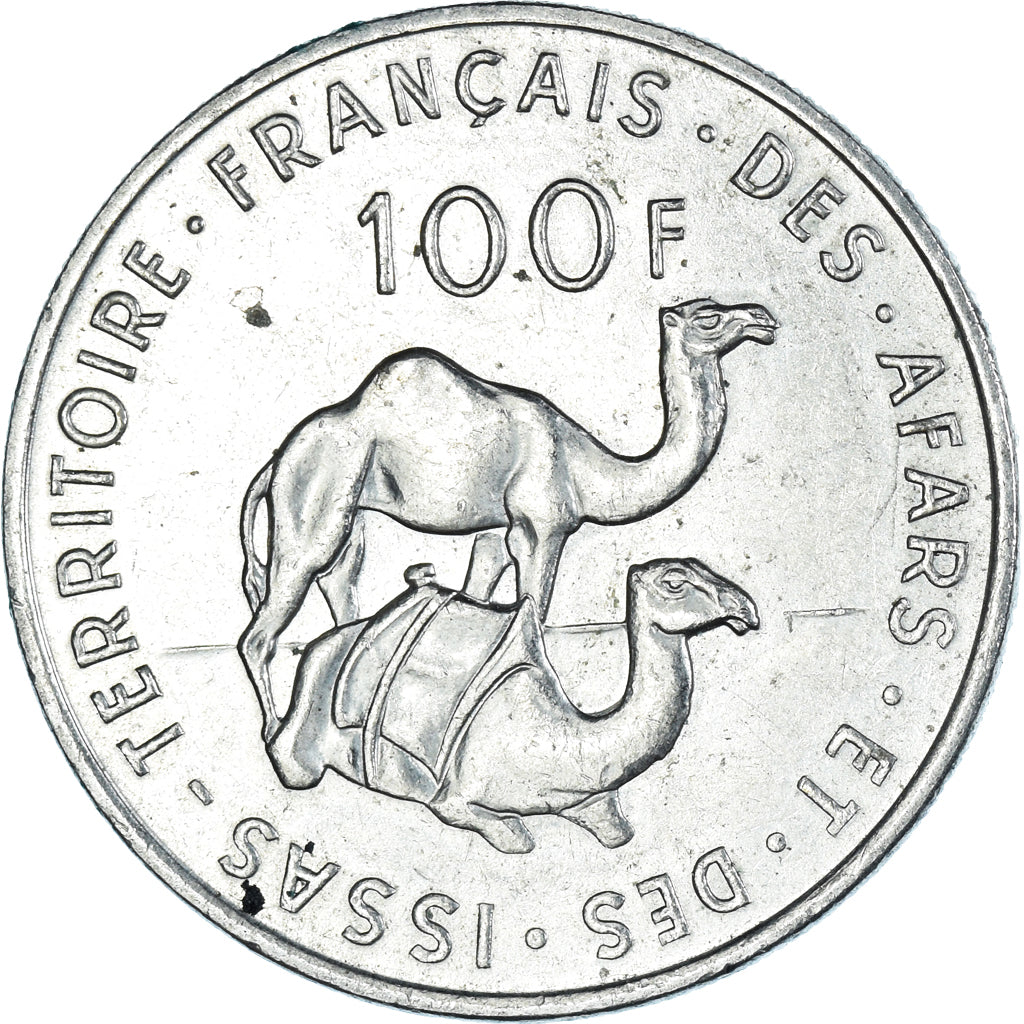 Coin, Djibouti, 100 Francs, 1970