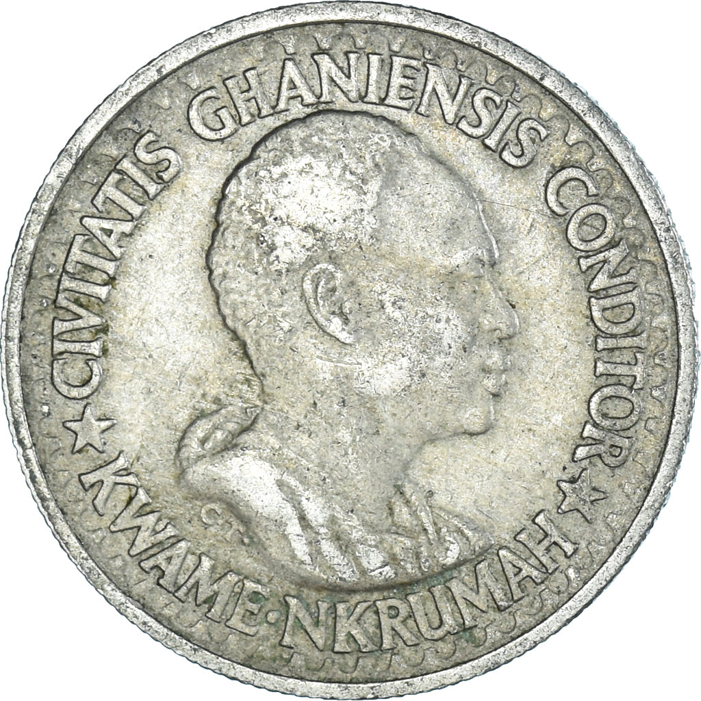 Coin, Ghana, 10 Pesewas, 1965