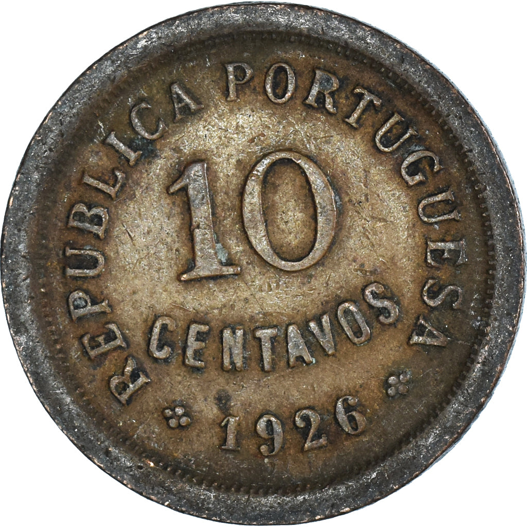Moeda, Portugal, 10 Centavos, 1926
