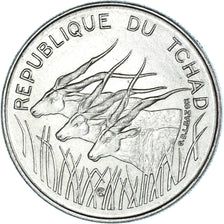 Münze, Chad, 100 Francs, 1971