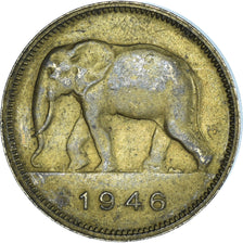 Moneda, Congo belga, 2 Francs, 1946