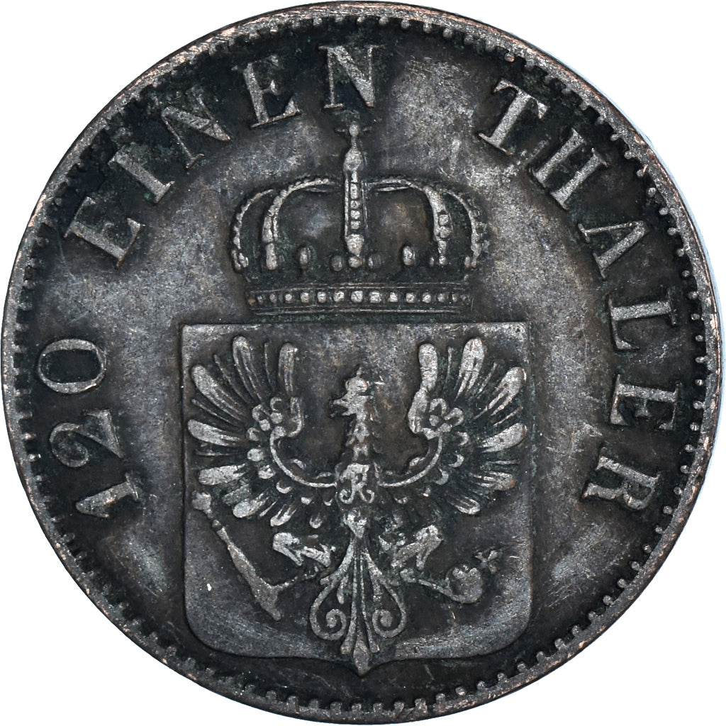 Moneta, Landy niemieckie, 3 Pfennig, 1865
