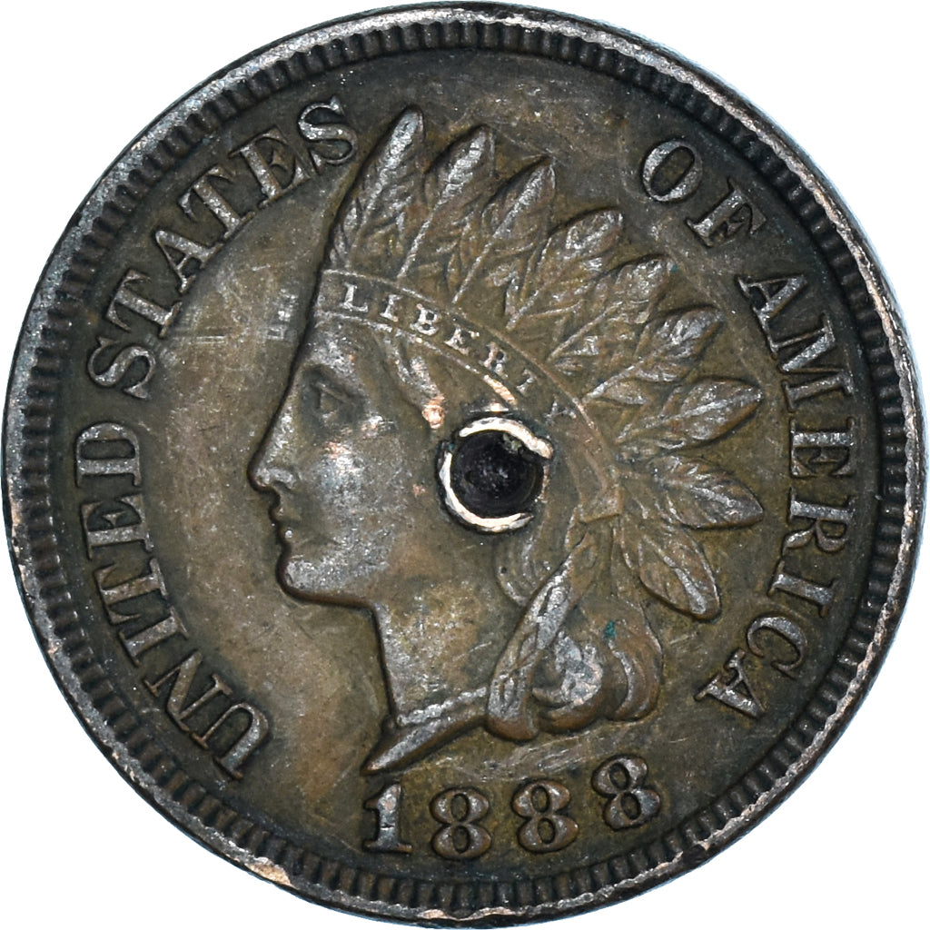 Moneda, Estados Unidos, Cent, 1888