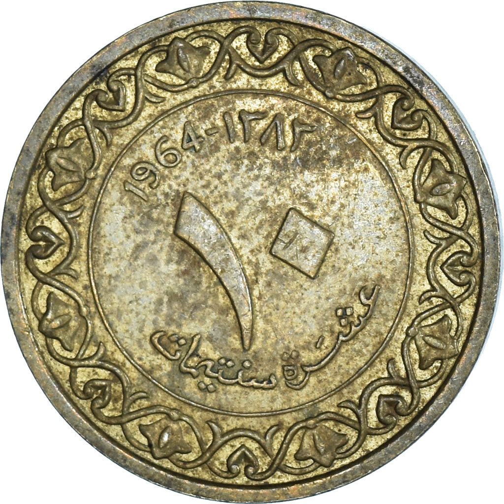 Munten, Algerije, 10 Centimes, 1964