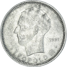 Coin, Belgium, 5 Francs, 5 Frank, 1937