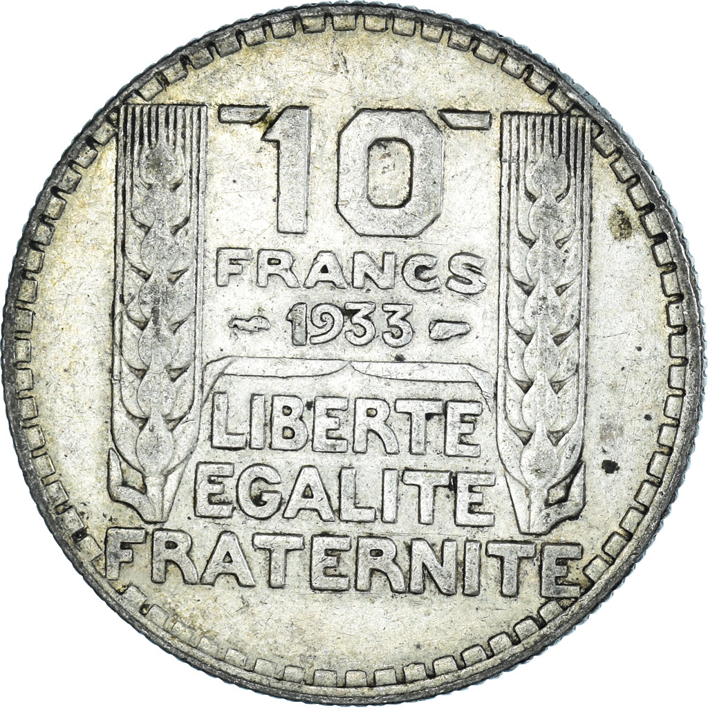 Moneda, Francia, 10 Francs, 1933