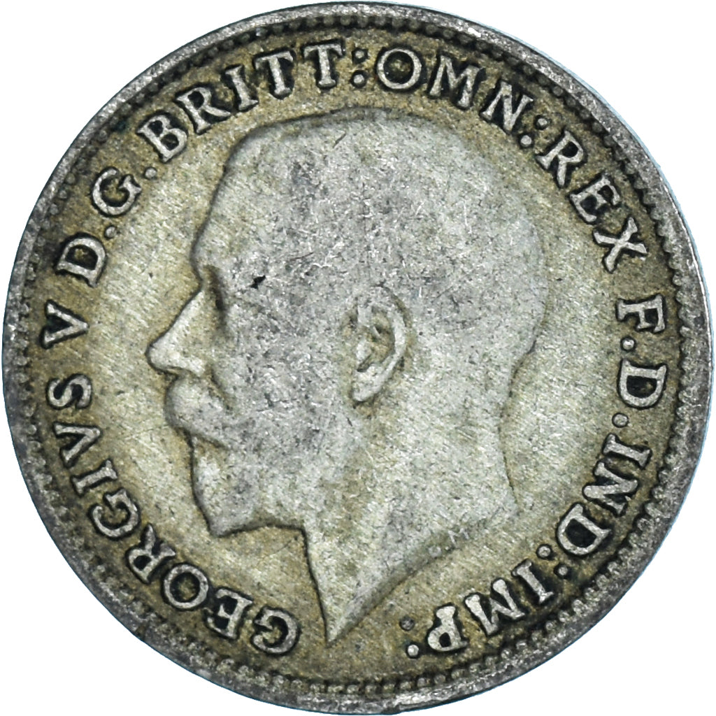 Coin, Great Britain, 3 Pence, 1921