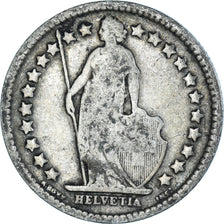 Coin, Switzerland, 1/2 Franc, 1898