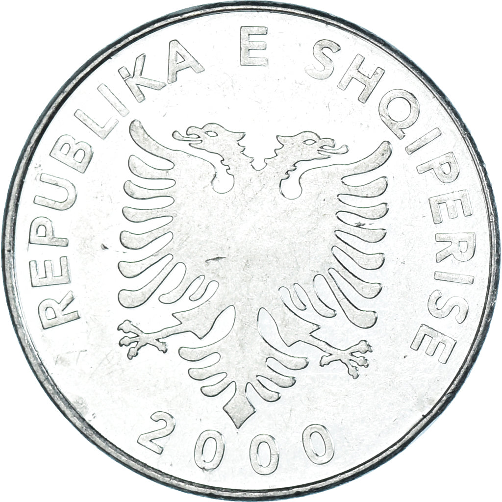 Monnaie, Albanie, 5 Lekë, 2000